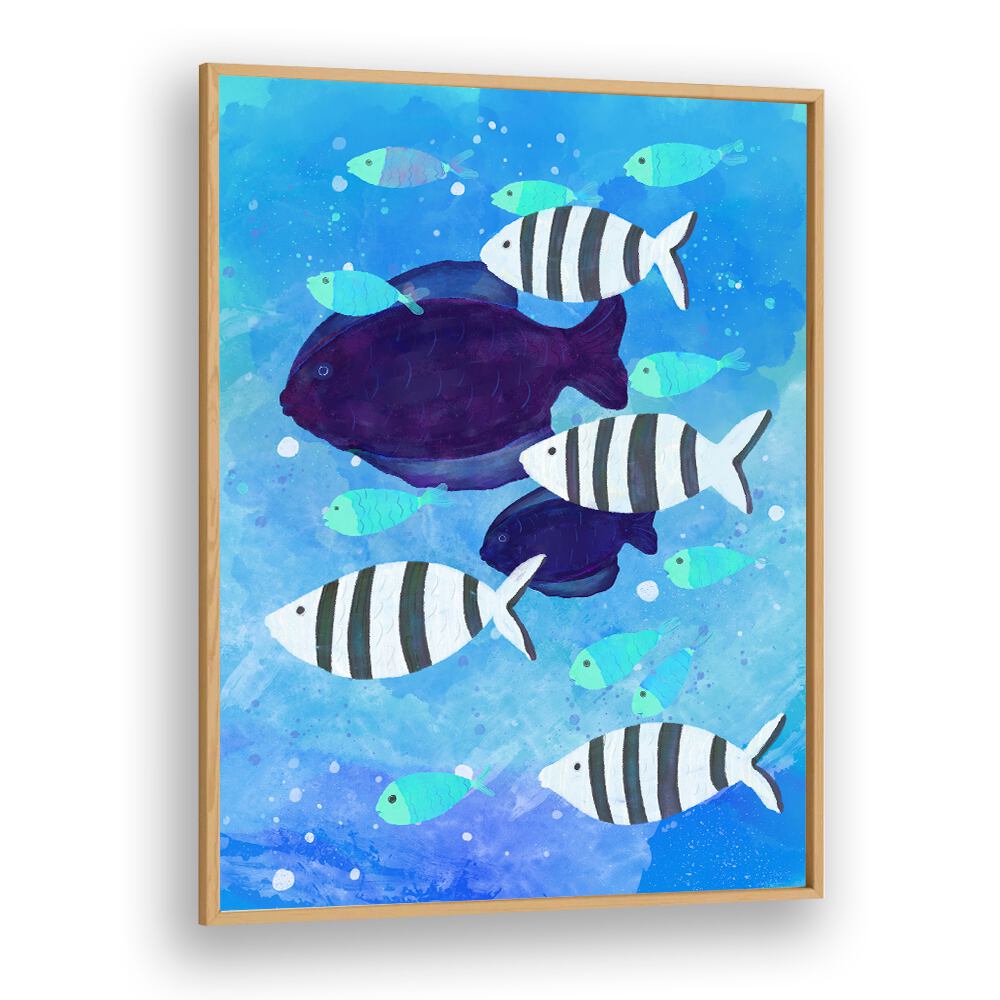 FISHES , BEACH PRINTS , COASTAL WALL ART PRINTS