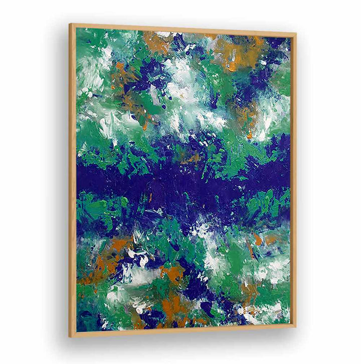 Vibrant BLU BOUQUET, ABSTRACT PAINTINGS add artistic flair to any space, perfect for contemporary home decor.