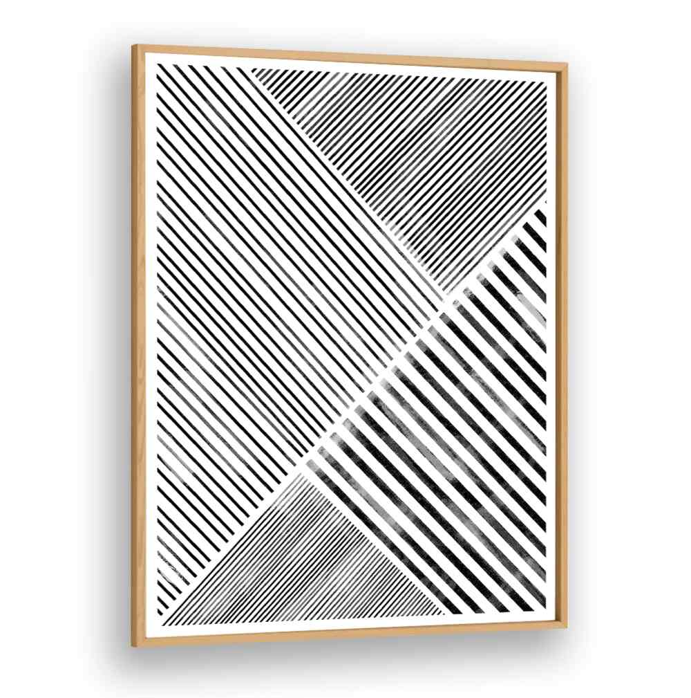Stylish BLACK AND WHITE LINE ART, GEOMETRIC ART PRINTS featuring bold lines, perfect for modern home decor.