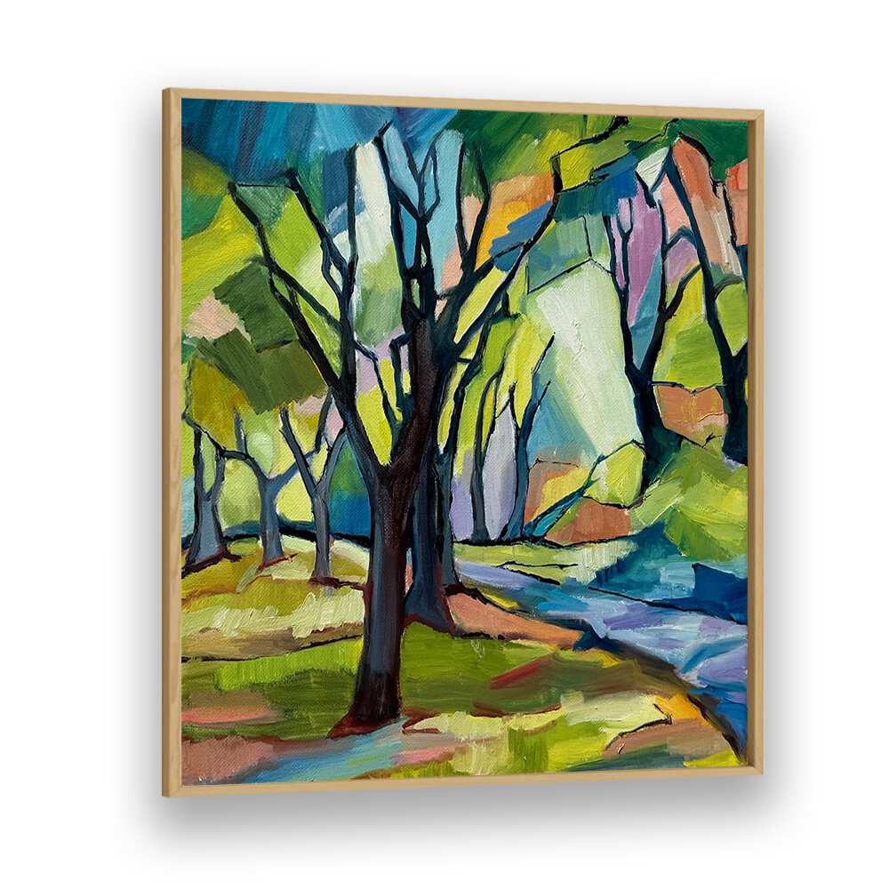 SHADOWY PATH , LANDSCAPE PAINTINGS