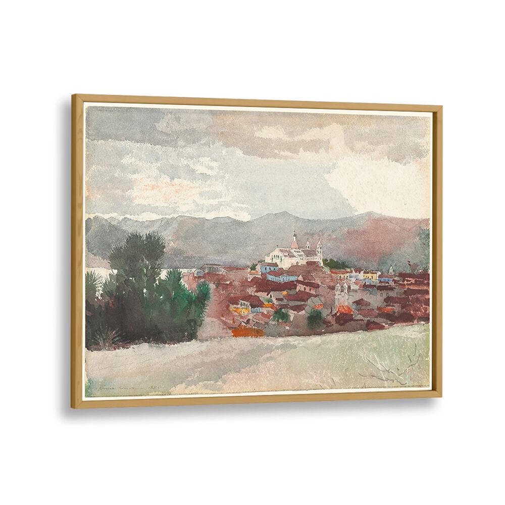 VIEW OF SANTIAGO DE CUBA (1885)  , VINTAGE PAINTINGS