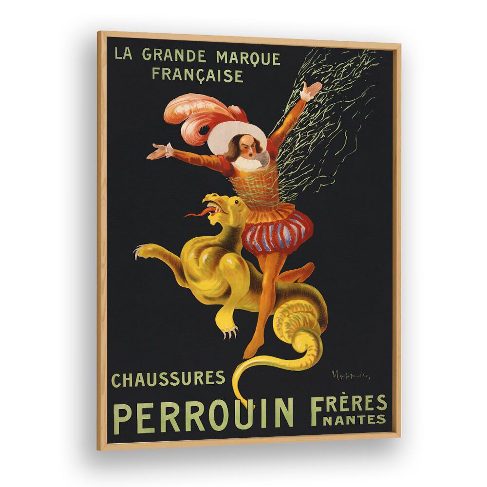 CHAUSSURES PERROUIN FRÈRES, NANTES LA GRANDE MARQUE FRANÇAISE (1909)  , VINTAGE PAINTINGS