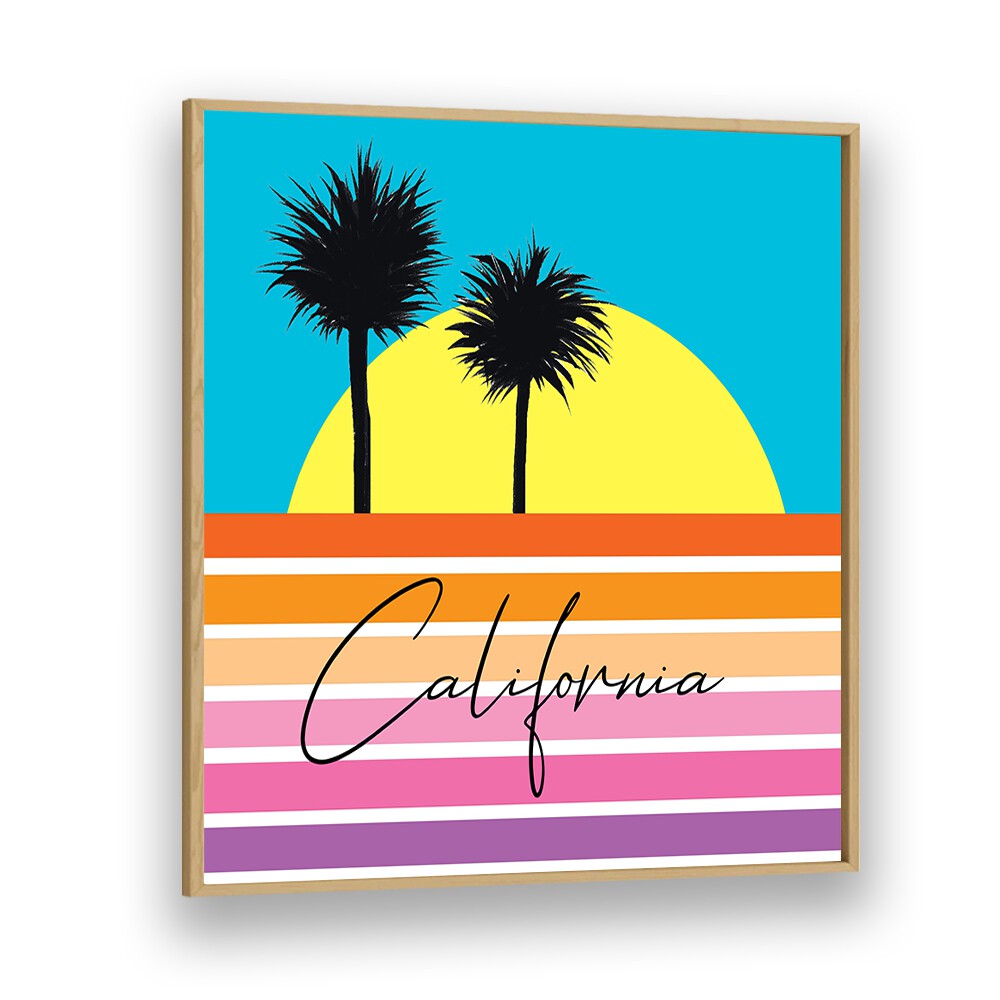 CALIFORNIA BEACH LIFE , LANDSCAPE ART PRINTS , LANDSCAPE PAINTINGS