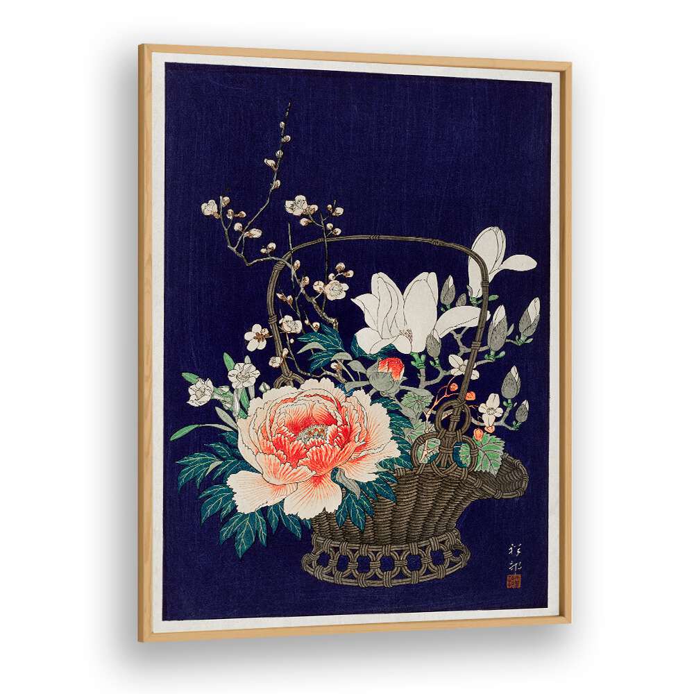 BAMBOO FLOWER BASKET (1932) , JAPANESE PAINTINGS