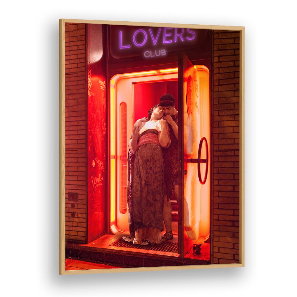 LOVERS CLUB BY DIKHOTOMY , ALTERED ART PRINTS