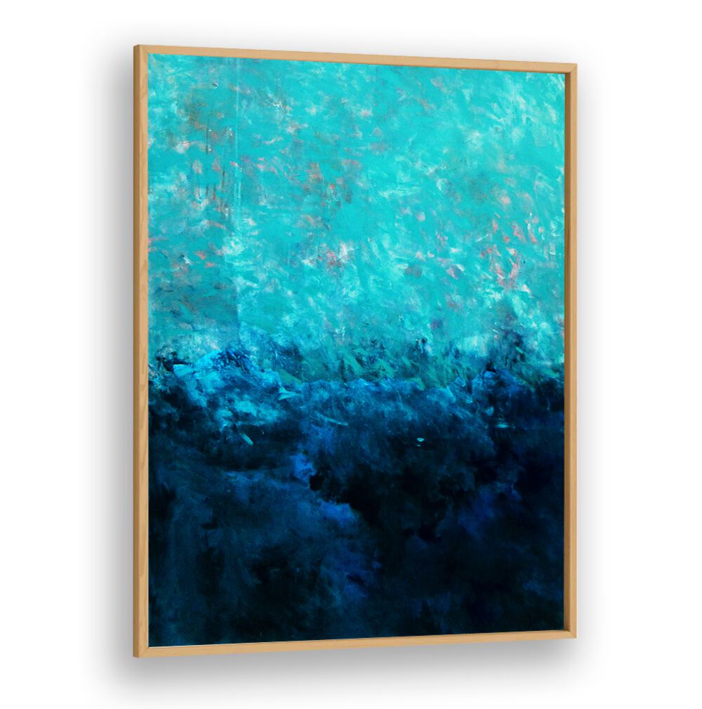 Discover the ABSTRACTION DESIGN II, ABSTRACT PAINTINGS featuring vibrant blues, perfect for enhancing your space.
