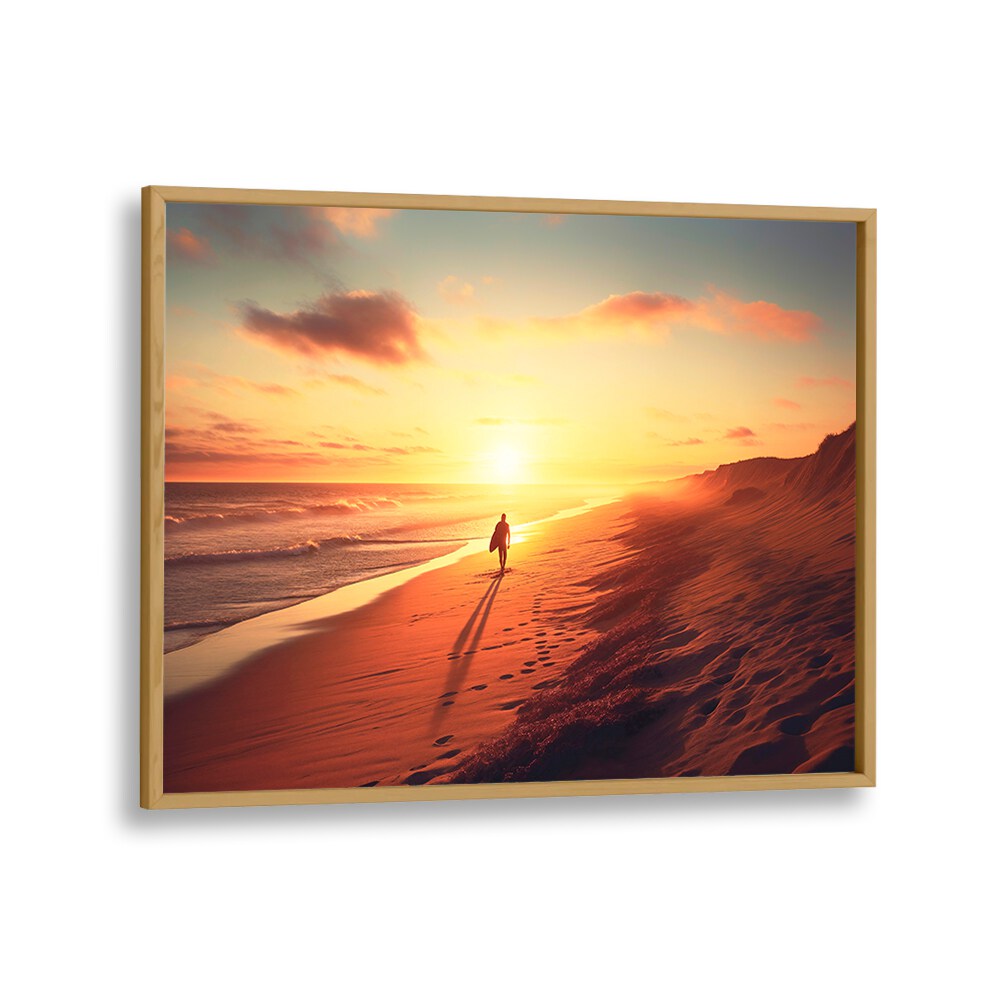 Relax on the SUNSET BEACH with stunning BEACH PAINTINGS, capturing tranquil sunset vibes for outdoor enjoyment.