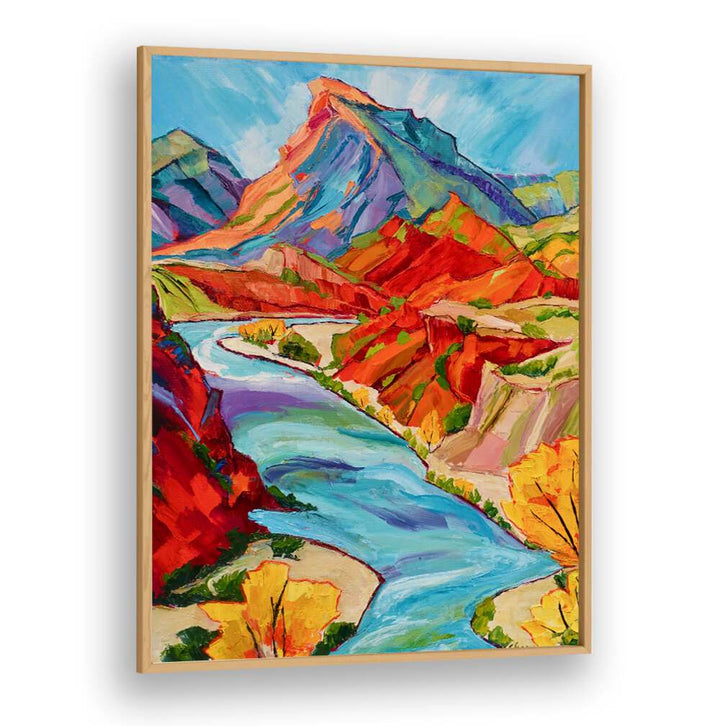 LAND OF ECHANTMENT , LANDSCAPE PAINTINGS