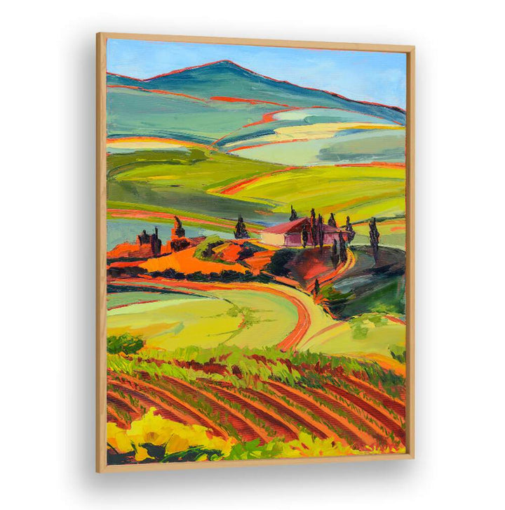 TUSCAN HILLS , LANDSCAPE PAINTINGS