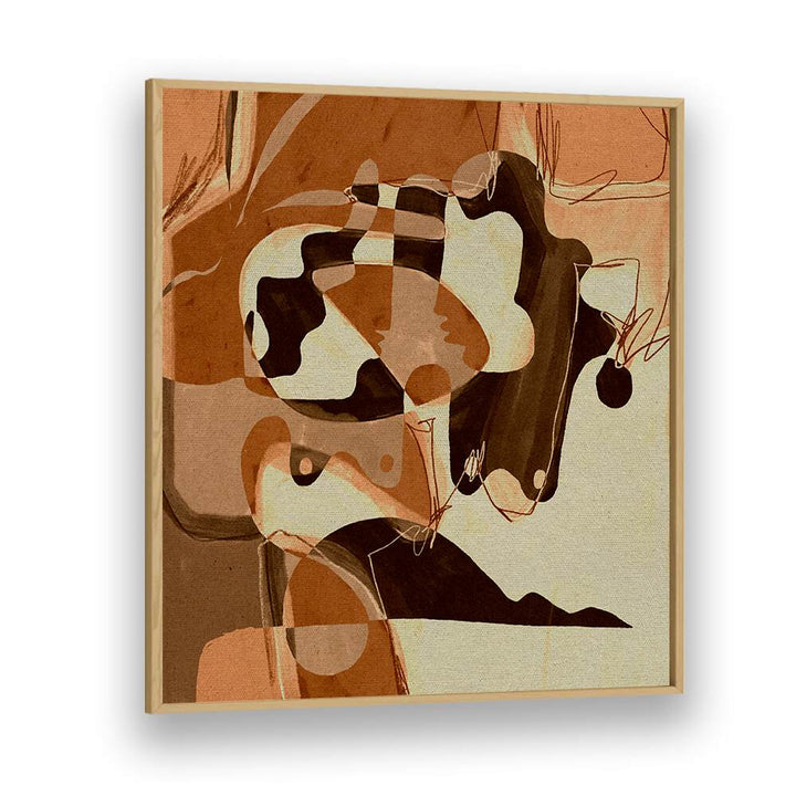 Abstract artwork from BECOMING III, ABSTRACT PAINTINGS, showcasing rich colors and creative forms for art lovers.
