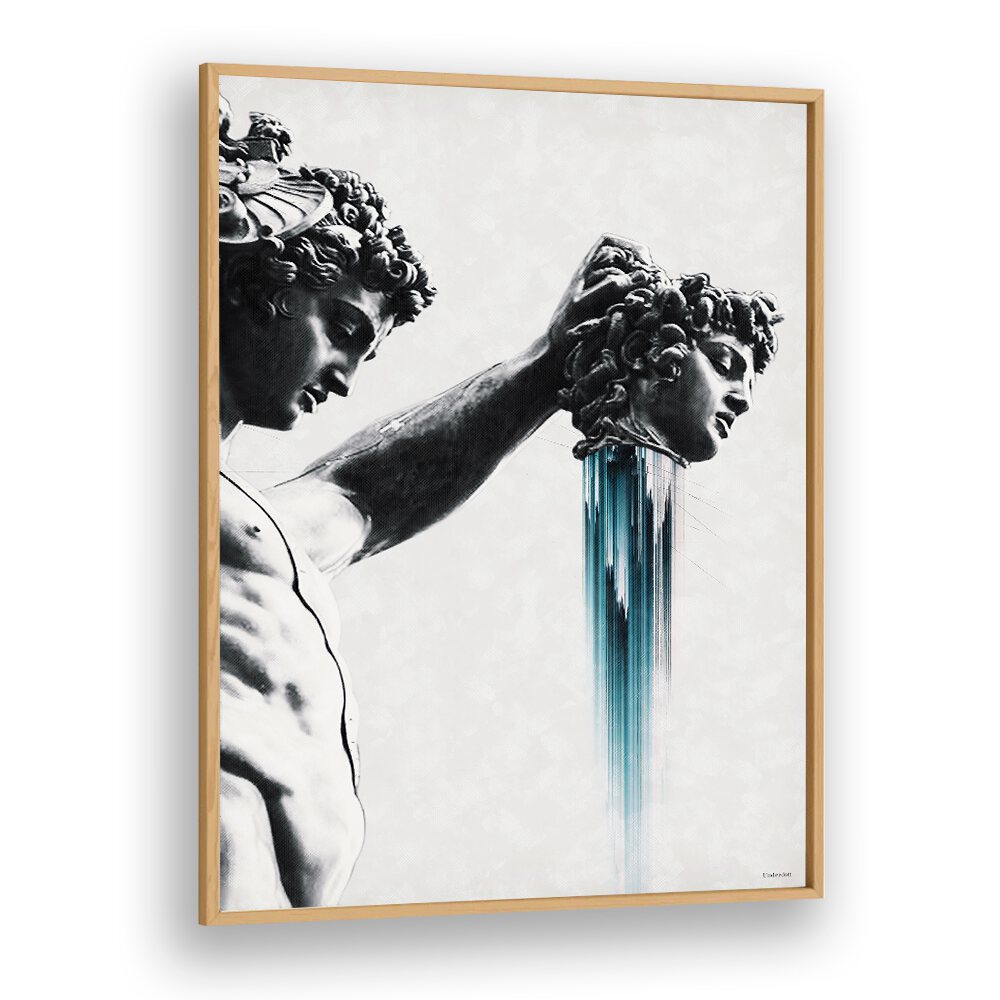 PERSEUS AND MEDUSA BY UNDERDOTT, ALTERED ART PRINTS