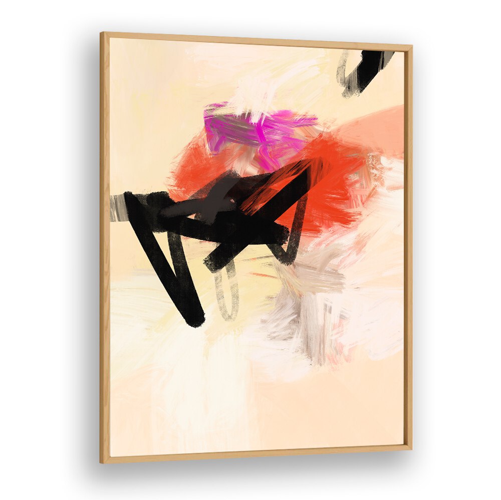 Colorful abstract painting titled MIND TRIP I, ABSTRACT PAINTINGS, enhancing creativity and mental well-being.