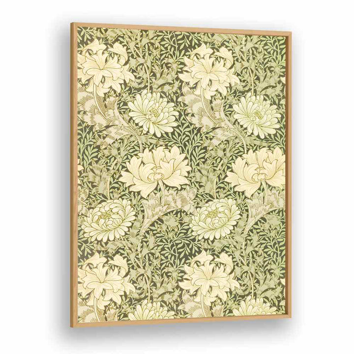 CHRYSANTHEMUM PATTERN (1877) , WILLIAM MORRIS PAINTINGS , ARTWORKS BY WILLIAM MORRIS