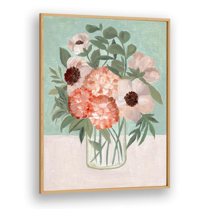 GARDEN BEAUTIES , FLORAL FLOWER PAINTINGS