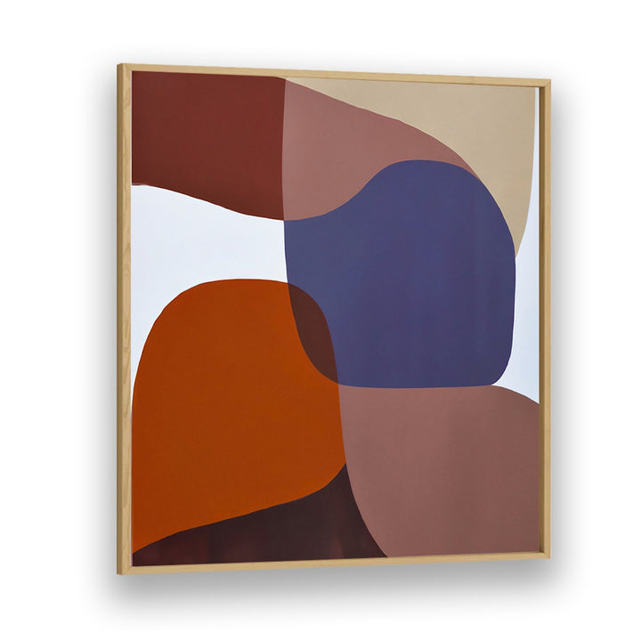 VISION , ABSTRACT PAINTINGS with bold organic shapes in earthy tones, enhancing modern spaces at Oakwood Plain.