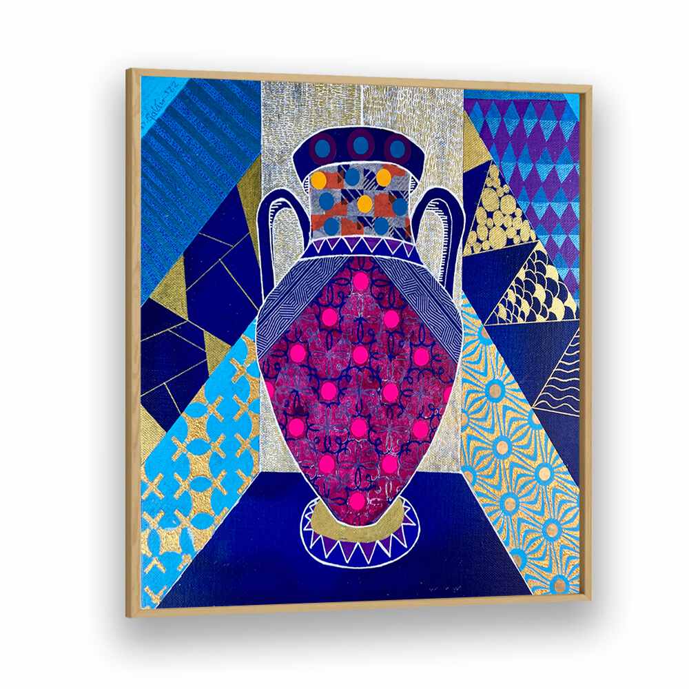 Bright and vibrant ECLECTIC VASE, POP ART PAINTINGS, perfect for elevating any space with artistic flair.