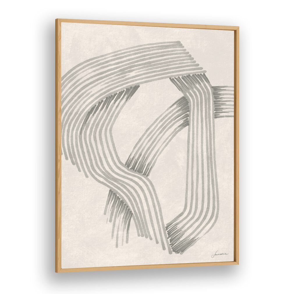 Transform your space with ABSTRACT GREY INTERSECTIONS 01, showcasing intricate grey patterns and modern art elegance.