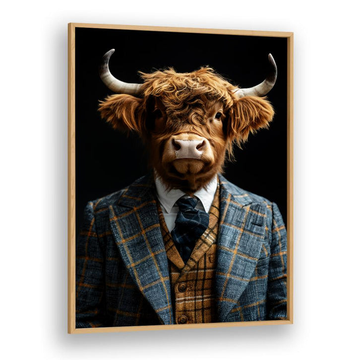 WILD SUITS - HIGHLAND CATTLE , ANIMAL PAINTINGS