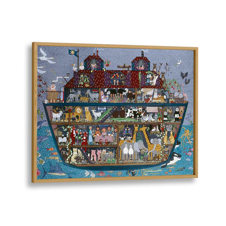 Colorful INSIDE STORY, KIDS ROOM PAINTINGS bring imagination to life in your child’s room with vibrant details.