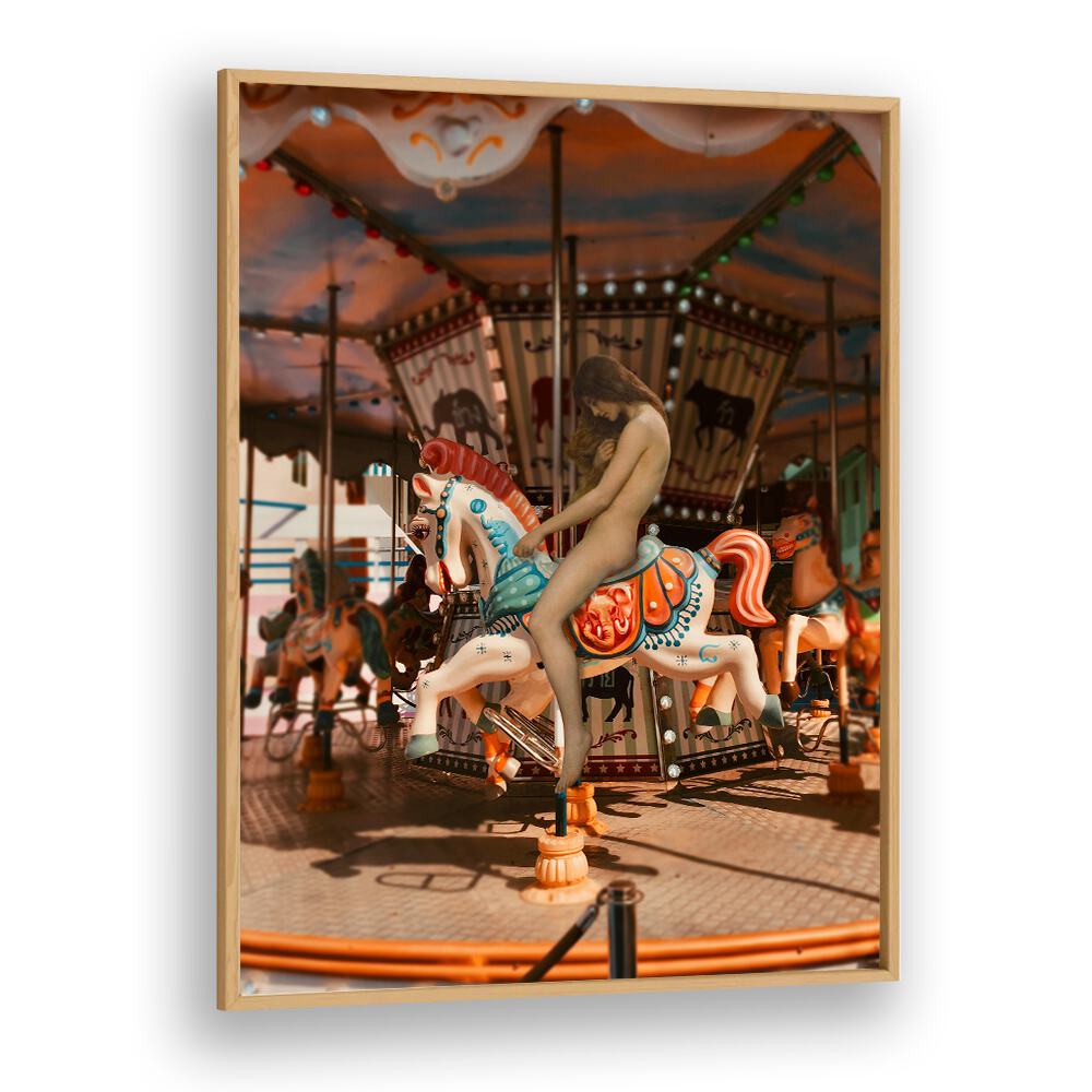 CARROUSEL DIVA BY DIKHOTOMY , ALTERED ART PRINTS