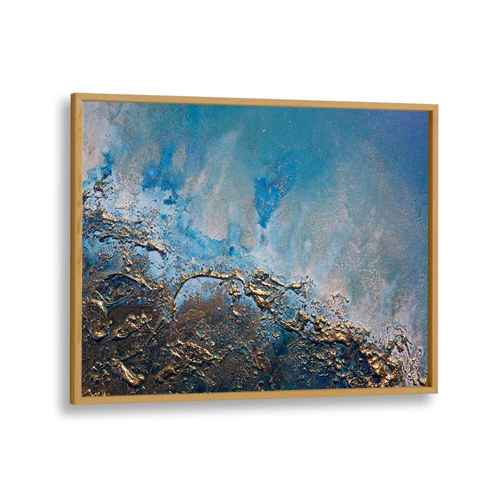 Captivating Earth and Sea Tones Abstract Paintings blend natural hues, perfect for transforming your space.