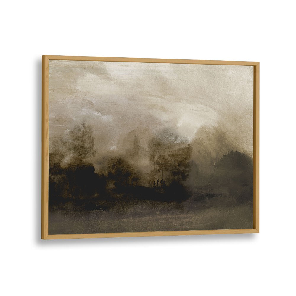 ENGLISH PARK, ABSTRACT PAINTINGS showcase serene landscapes with muted tones, perfect for enhancing any living space.