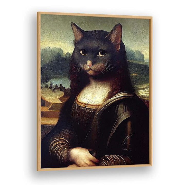 MEOWLISA BY DIKHOTOMY , ALTERED ART PRINTS