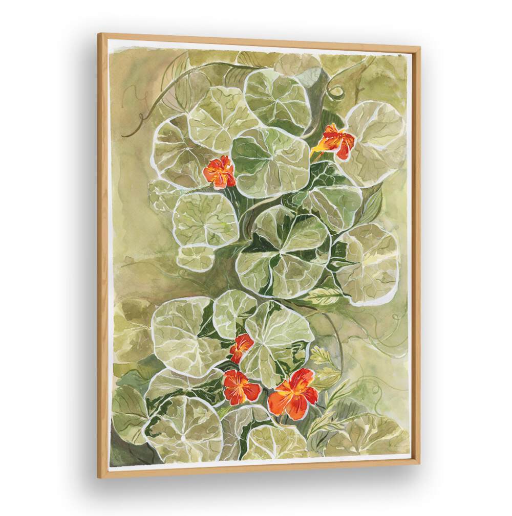 Brighten your space with the NASTURTIUM TAPESTRY, showcasing vibrant colors and intricate designs for a warm touch.