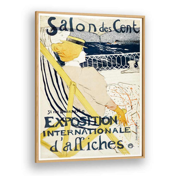 SALON DES CENT POSTER (1896)  , VINTAGE PAINTINGS