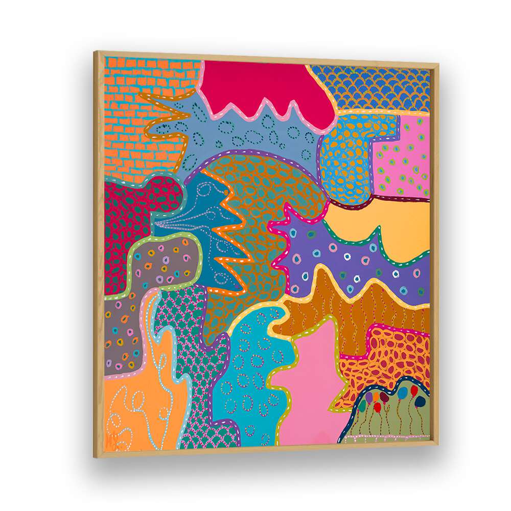 COLOUR WARMS THE SOUL II , PATTERN ART PRINTS