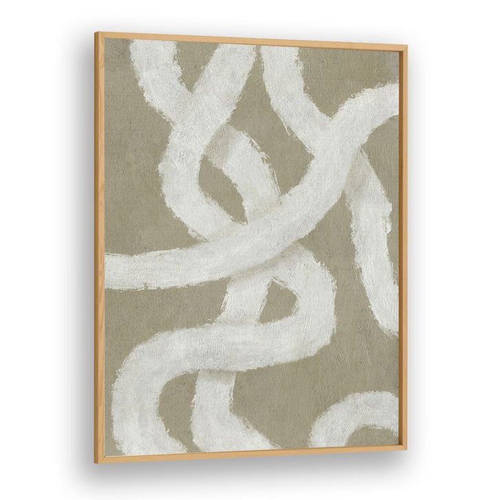 Stylish TWIST, ABSTRACT PAINTINGS featuring intricate white designs on a neutral background, perfect for any living space.