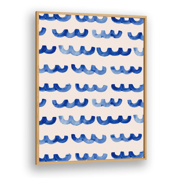 Stylish BEACH HOUSE WAVES, BEACH PAINTINGS featuring blue wave patterns, perfect for coastal decor lovers.