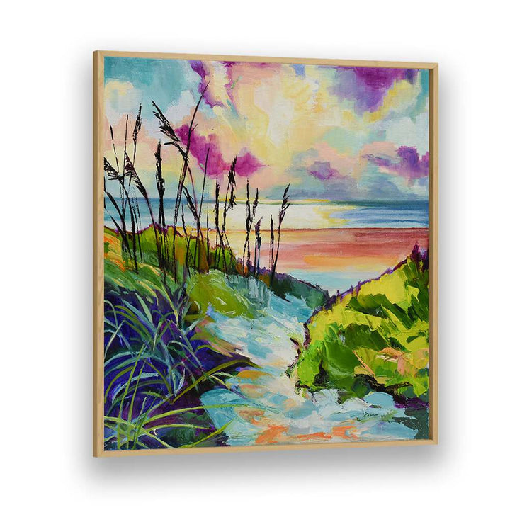 PATH TO THE OCEAN , BEACH PAINTINGS