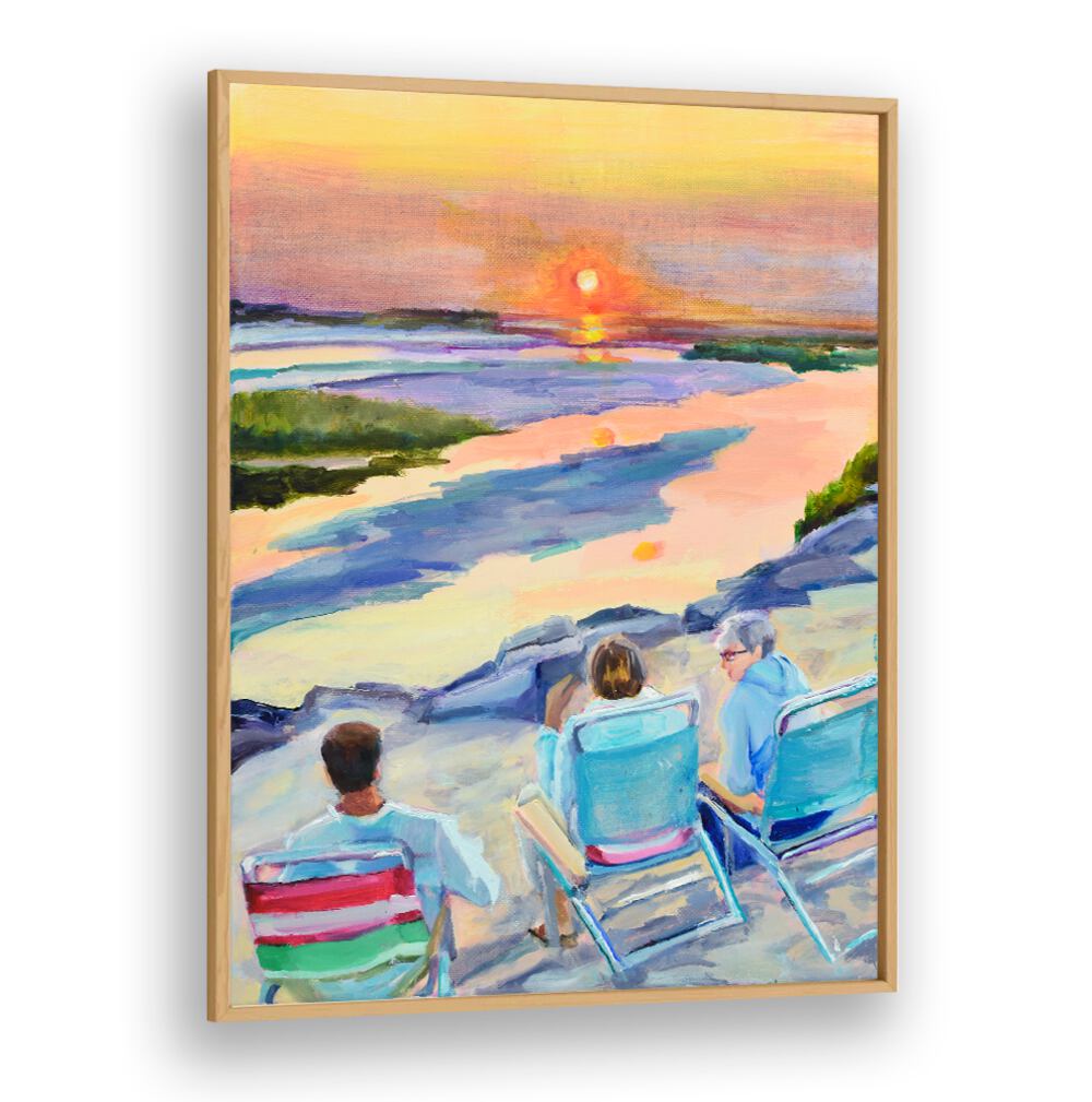 BEACH PEOPLE , BEACH PAINTINGS