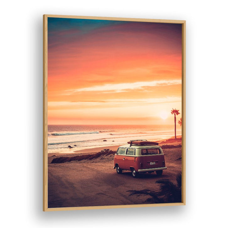 VAN SUNSET , CAR POSTERS