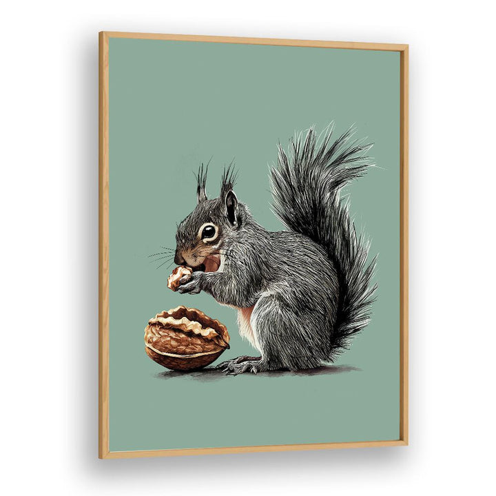 THE SQUIRREL AND THE WALNUT BY ANDREAS MAGNUSSON, KIDS ROOM PAINTINGS