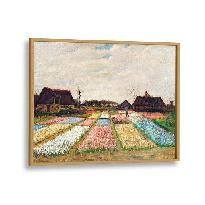 FLOWER BEDS IN HOLLAND (1883) ,  VINTAGE PAINTINGS