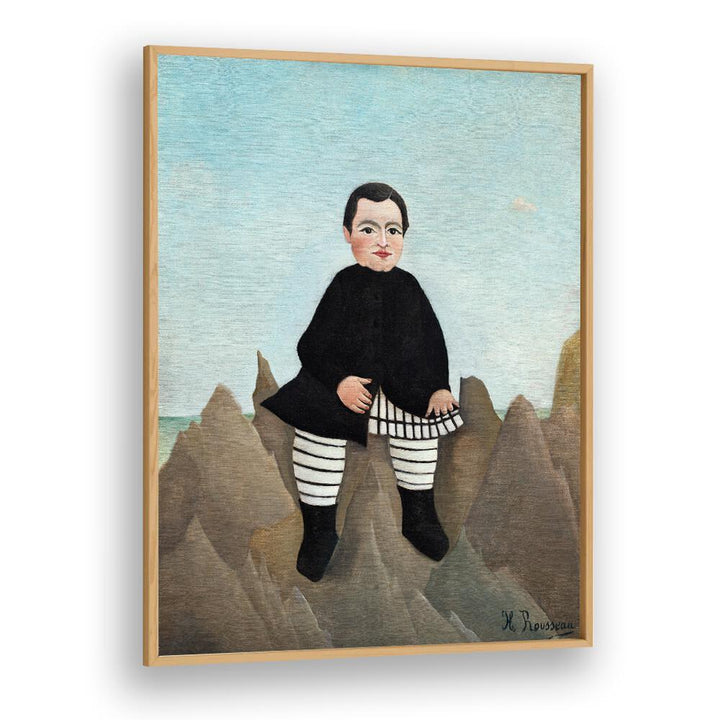BOY ON THE ROCKS (1895–1897) , VINTAGE PAINTINGS