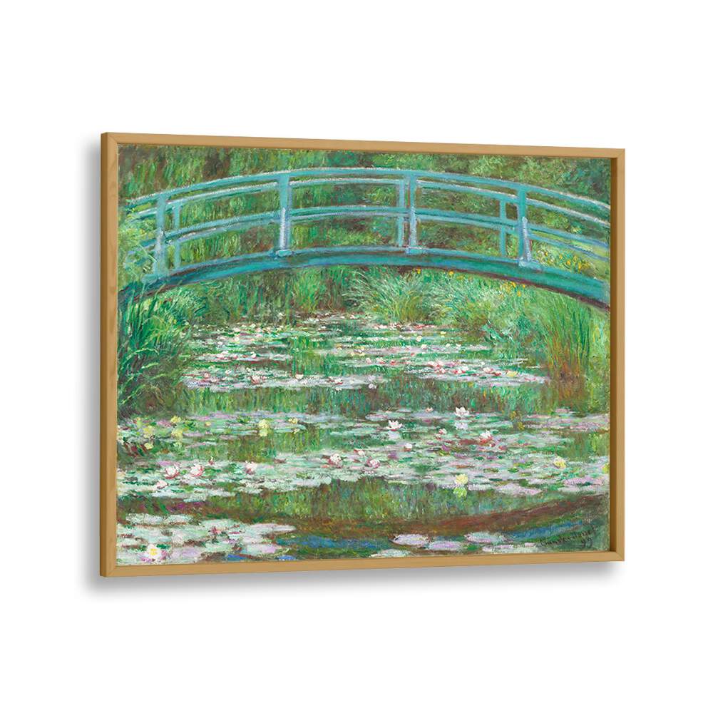 THE JAPANESE FOOTBRIDGE (1899) , VINTAGE PAINTINGS