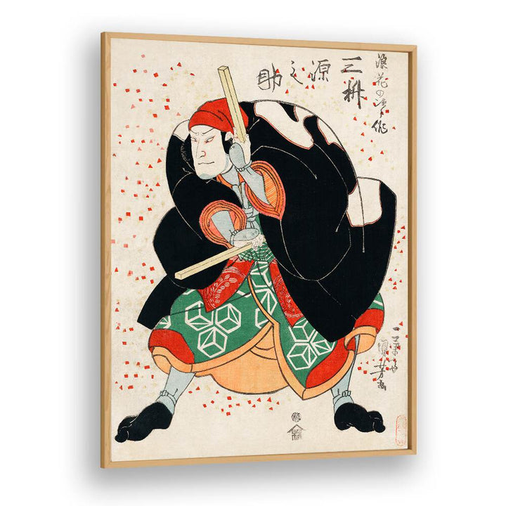 MIMASU GENNOSUKE NO NAMIWA NO JIROSAKU BY UTAGAWA KUNIYOSHI (1753-1806) , JAPANESE PAINTINGS