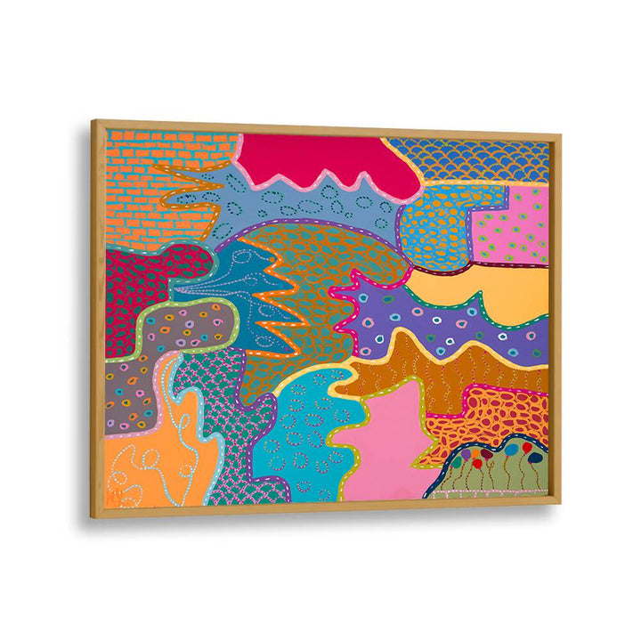 COLOUR WARMS THE SOUL III , PATTERN ART PRINTS