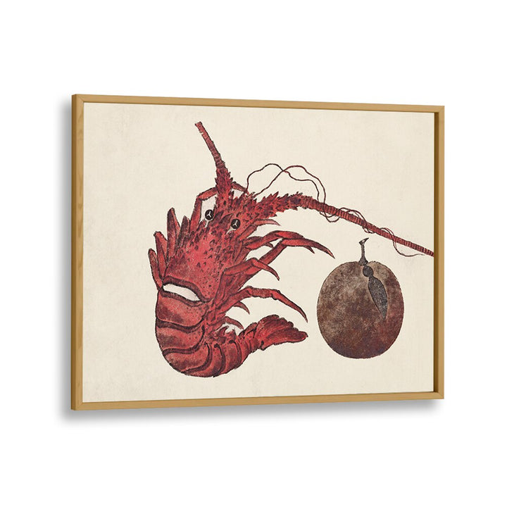 JAPANESE LOBSTER (1615–1868) BY KATSUSHIKA HOKUSAI, JAPANESE PAINTINGS