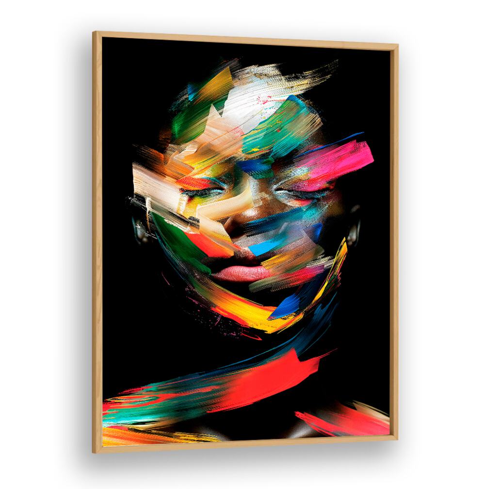 Colorful and striking, the FACELESS VI, ABSTRACT PAINTINGS by Philippe HUGONNARD redefines contemporary art.