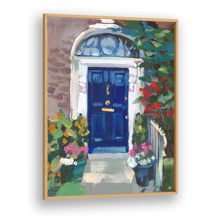 Brighten your decor with the BLUE DOOR, FLORAL FLOWER PAINTINGS, showcasing vibrant blooms and artistic flair.