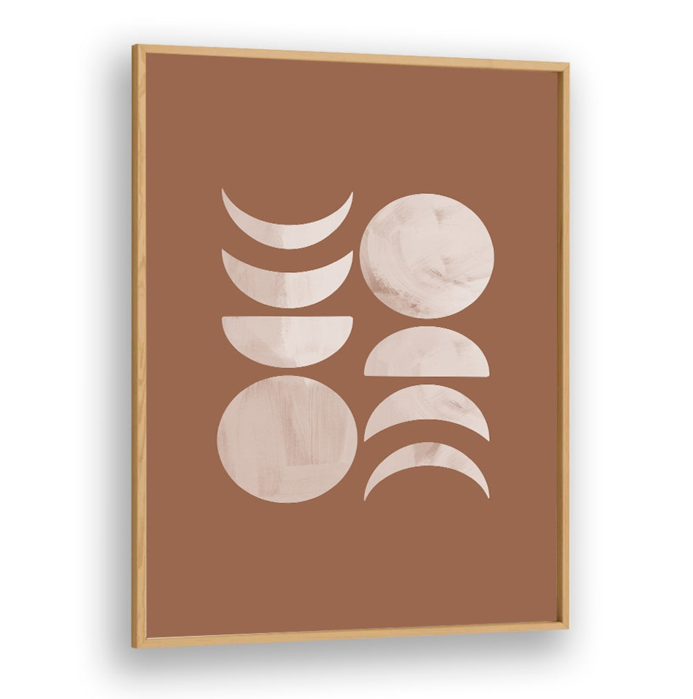 MOON PHASE III , BOHO ART PAINTINGS
