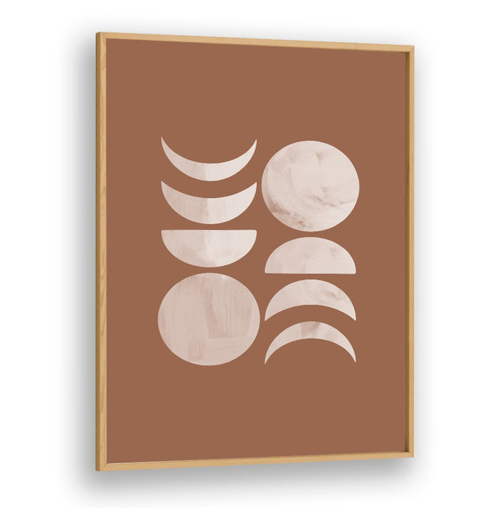 MOON PHASE III , BOHO ART PAINTINGS
