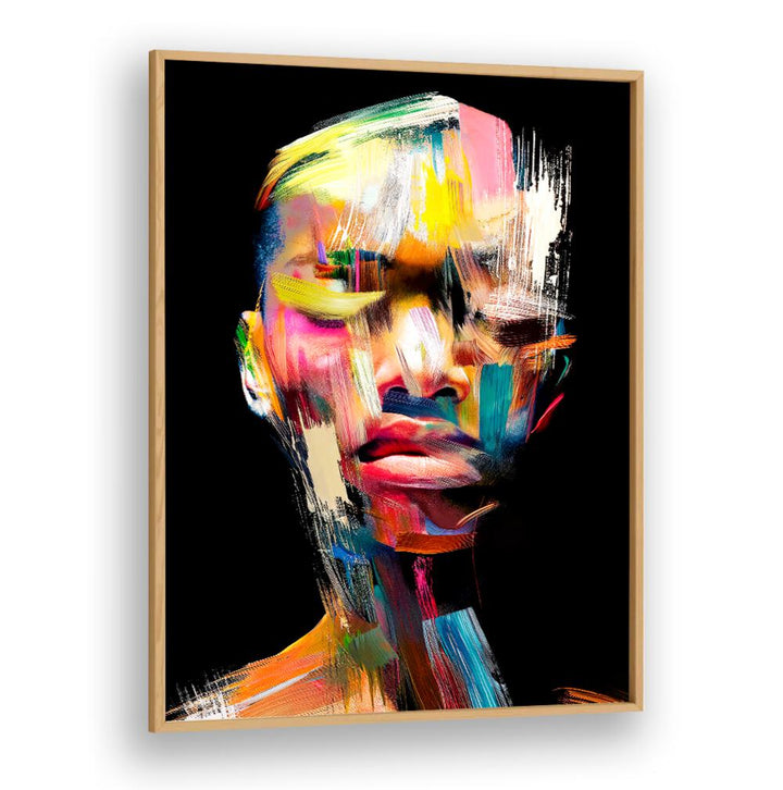 Vibrant and modern, the FACELESS III, ABSTRACT PAINTINGS by Philippe HUGONNARD offers a stunning artistic expression.