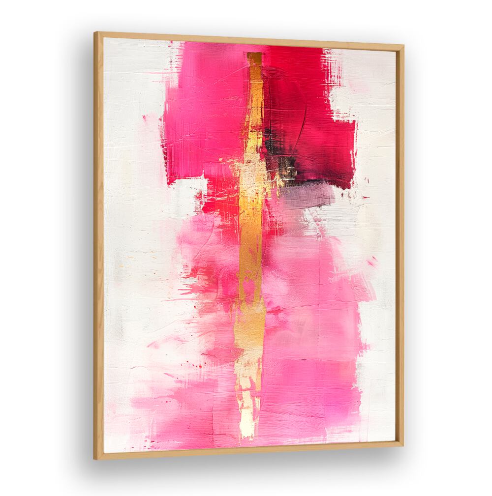 CONTEMPORART - PINK LADY II , ABSTRACT PAINTINGS