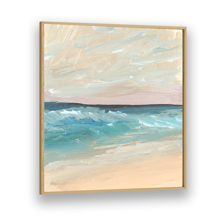 Serene BAY WAVES, ABSTRACT PAINTINGS capturing ocean beauty, perfect for adding elegance to your home decor.