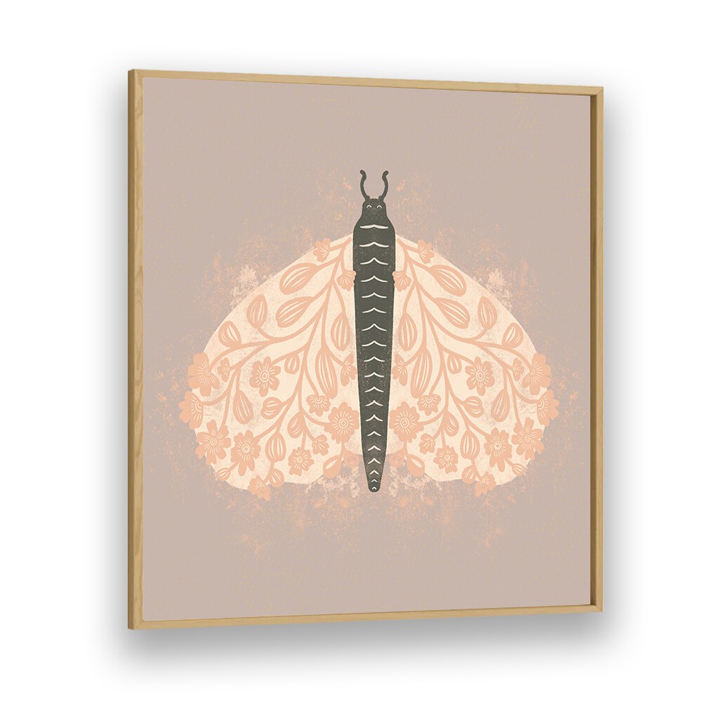 DECORATIVE MOTH ART , KIDS ROOM PAINTINGS